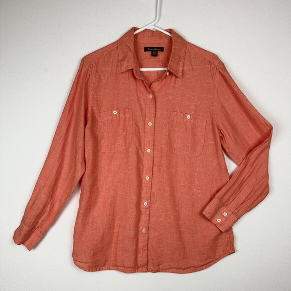 Tommy Bahama LS 100% Linen Buttondown Shirt - Picture 1 of 6